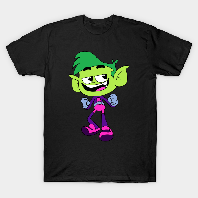 Cute Beast Boy Teen Titans Go TShirt TeePublic
